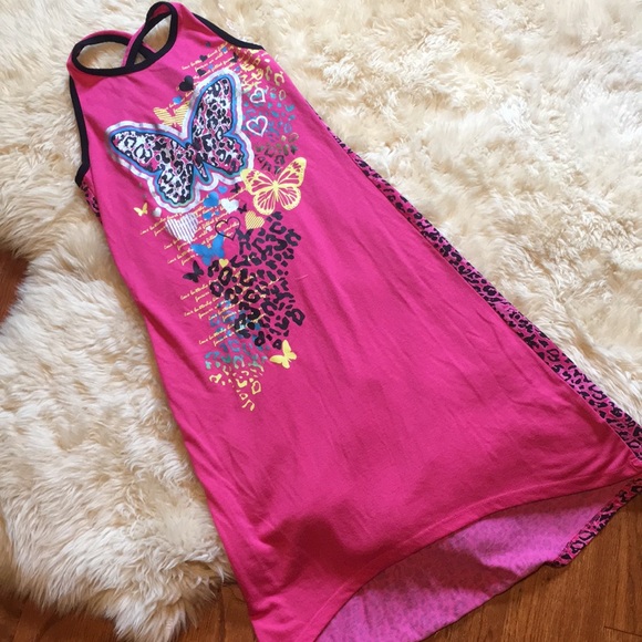 Butterfly & leopard nightgown size 10-12 - Picture 2 of 6